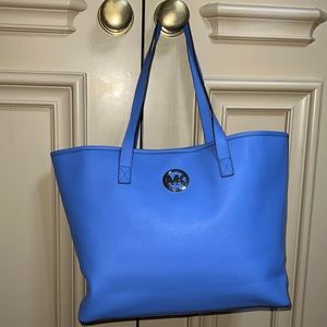 Blue Michael Kors bag for sale!!